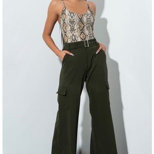 NEW Snake Print Bodysuit